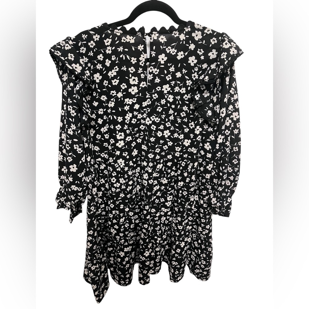 Umgee Black & White Floral Dress | NWT | Flowy & Chic - Picture 3 of 4